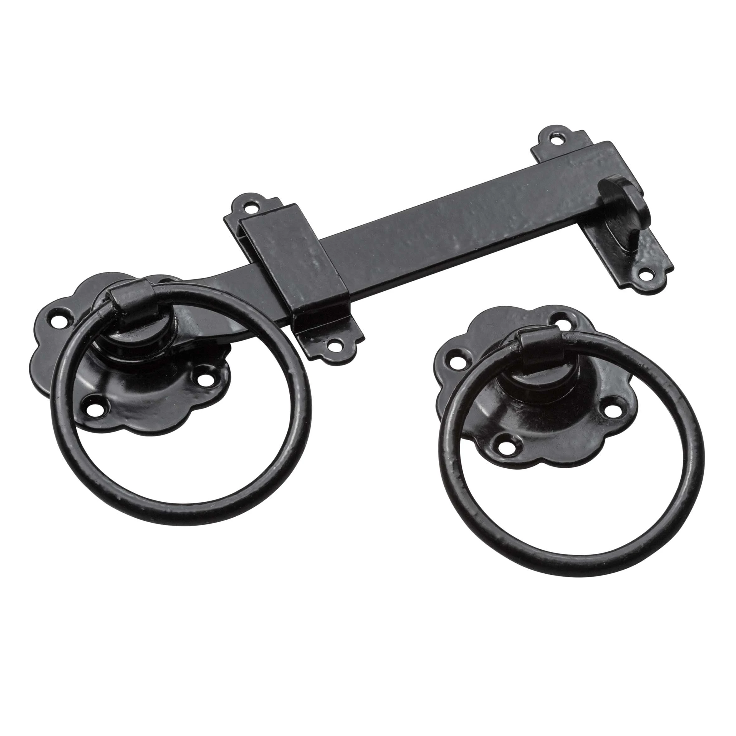 Carpgarant Beslagset Enkele Deur Zwart - Afbeelding 1